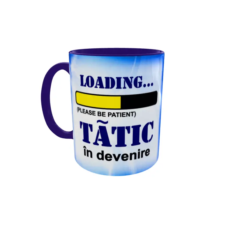Loading tatic in devenire, cana ceramica, 330ml, model 2